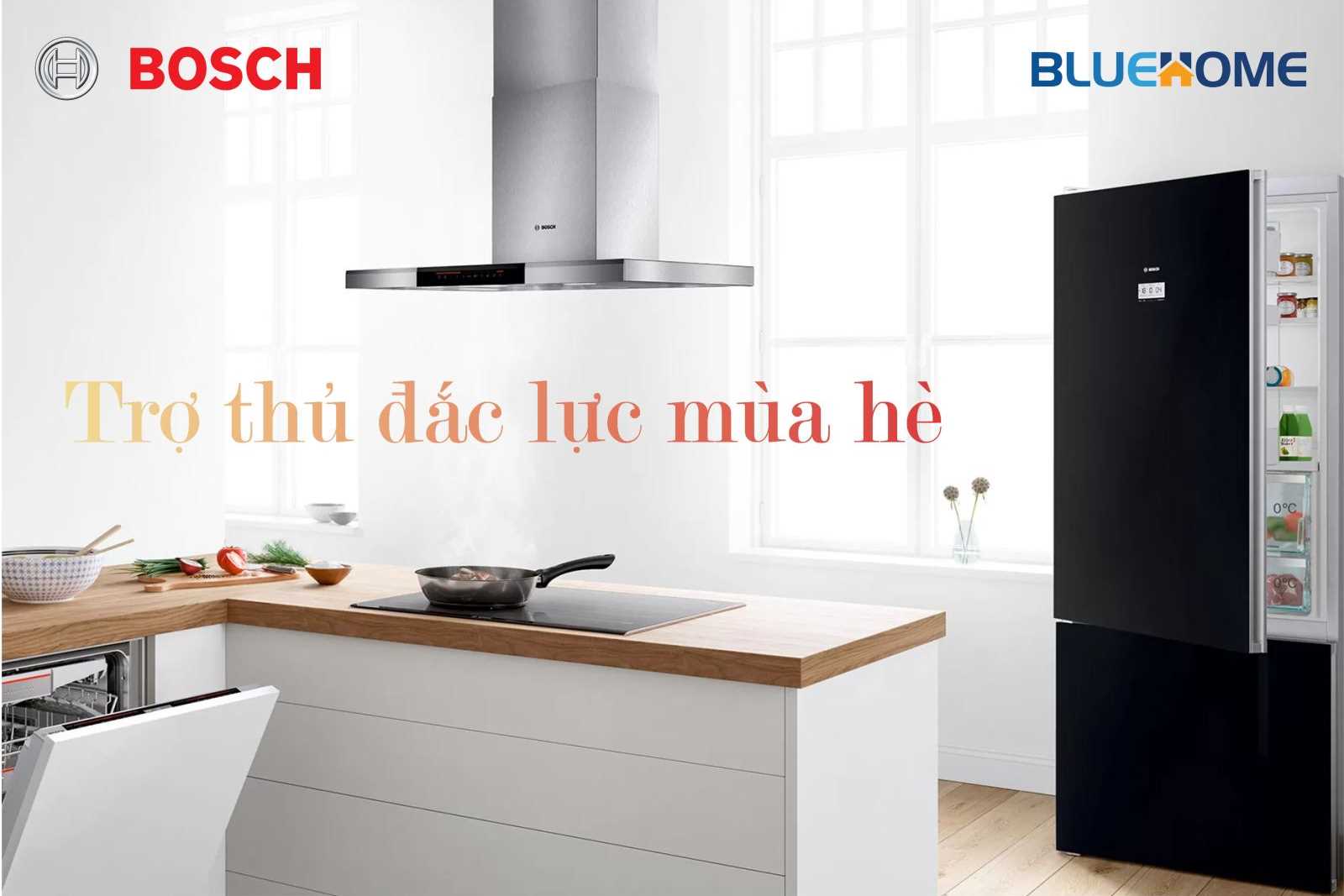 Các thiết bị bếp là trợ thủ đắc lực của mùa hè